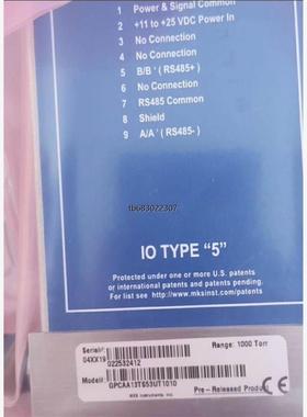 询价MKS PC计流量计GPCAA13TS53UT1010议价