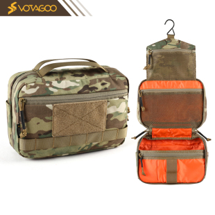 VOTAGOO 备包魔术贴包带挂钩 旅行洗漱包杂物包战术小包扩展附件装