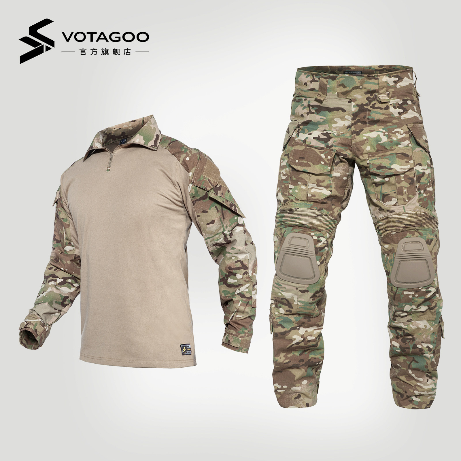 VOTAGOO G3战术蛙服 军迷彩野战训练战斗服套装 户外CS水但作训服,户外/登山/野营/旅行用品,作训外套/套装/野战套装,淘宝优惠券,粉丝福利购,淘宝优惠卷