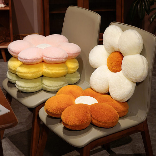 花朵客厅沙发办公室椅子花瓣小雏菊太阳花抱枕靠