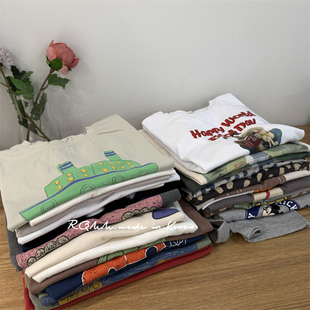 110身高春夏款 L码 男女童T恤 两件 SALE2026 包邮 韩童三折福利款