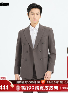 【商场同款】利郎 双排扣西服套装男士2026春商务男装26CXF121SA