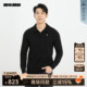 25QMS9191S 休闲毛衫 商场同款 利郎官方翻领拉链毛衣男2025秋季