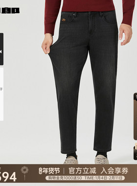 【商场同款】利郎官方威化太阳牛仔裤男士2025冬季裤子25DNZ30101