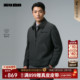 休闲男装 羊毛外套 男士 2025冬季 毛呢夹克 利郎官方毛呢大衣短款