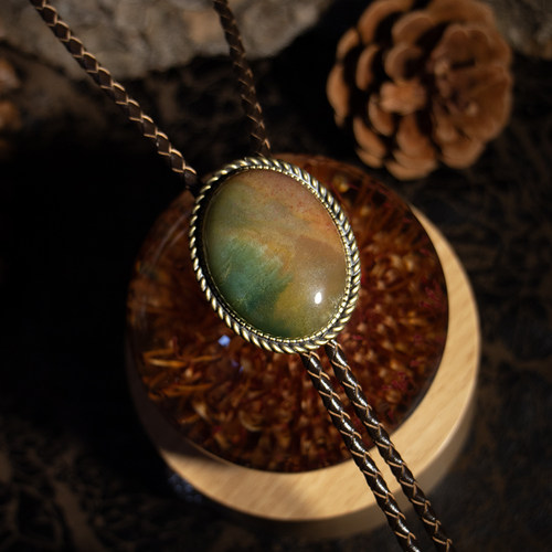 波洛领带「石之物语」原石复古