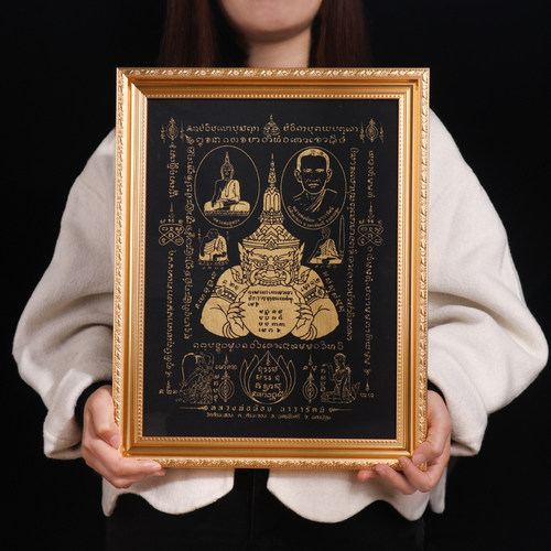 泰国牌拉胡挂布挂画挂店铺