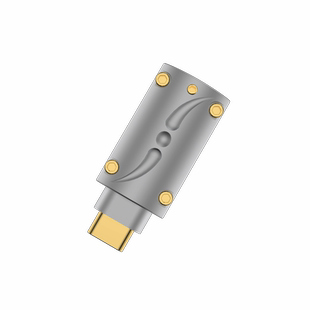 Viborg/维堡VT09发烧镀金Type-C插头USB充电3.1数据线DIY焊接插头
