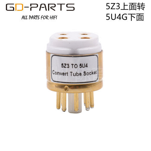 WE274A 80 5Z3 转 5U4G 5Z4P WE274B 整流管EIZZ镀金电子管转换座