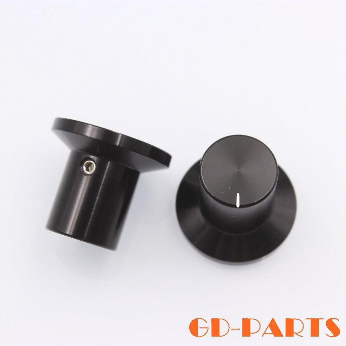 实心铝合金旋钮音量调节帽子音响音箱机箱胆机功放电位器旋钮帽30