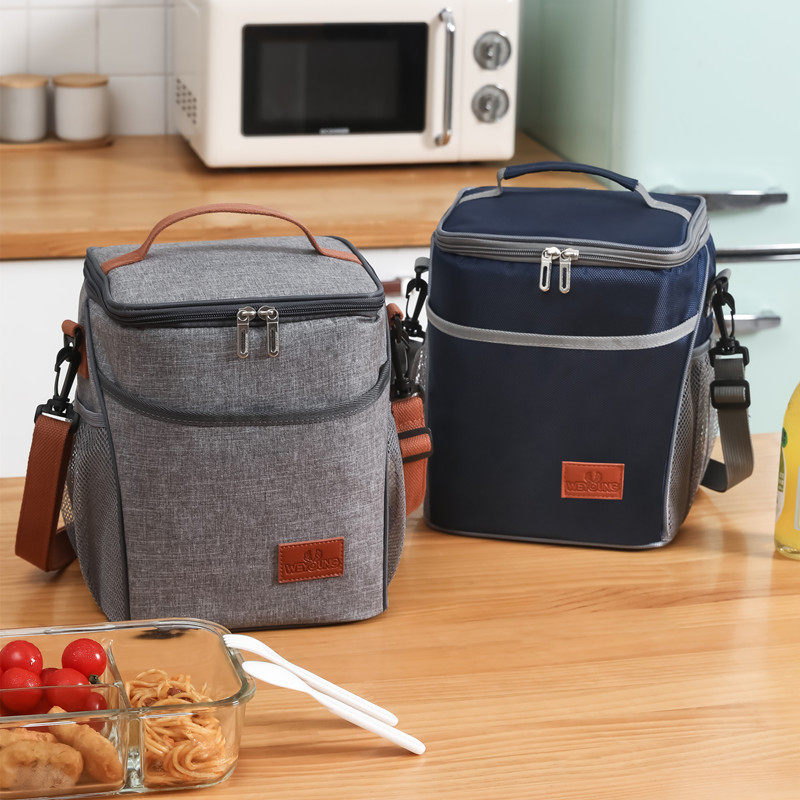 饭盒袋保温包防水冰包10L午餐包加厚铝箔野餐保冷手提单肩便当包,收纳整理,饭盒袋,淘宝优惠券,粉丝福利购,淘宝优惠卷
