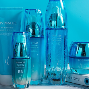 欧芝妍B5玻尿酸原液套装补水保湿控油清爽护肤品肤质舒缓紧致精华