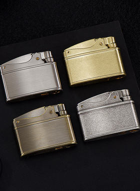 【祝融火具】ZORRO佐罗755磕头煤油打火机按压打火复古男士礼物