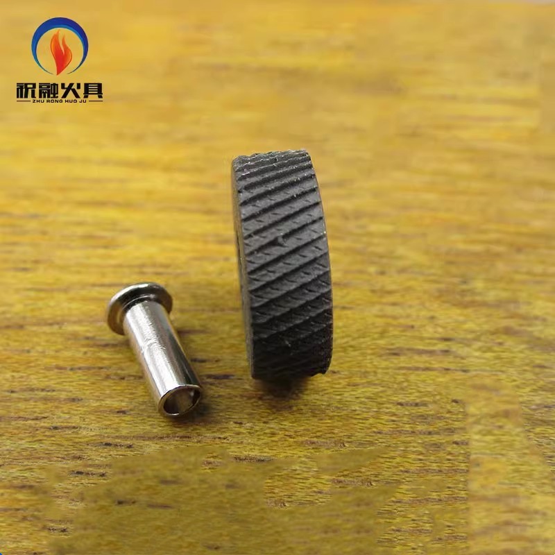 【祝融火具】3.8交叉灰火轮钢轮 砂轮 打火机维修配件 适用佐罗