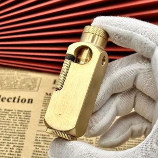 祝融火具定制版黄铜弗拉米多煤油打火机和平饭店发哥同款男士