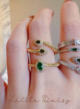 Littleaisy复古轻奢简约小众戒指