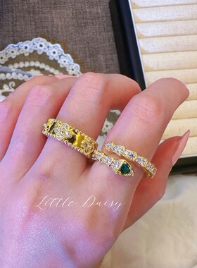 日系轻奢女合金日韩锆石