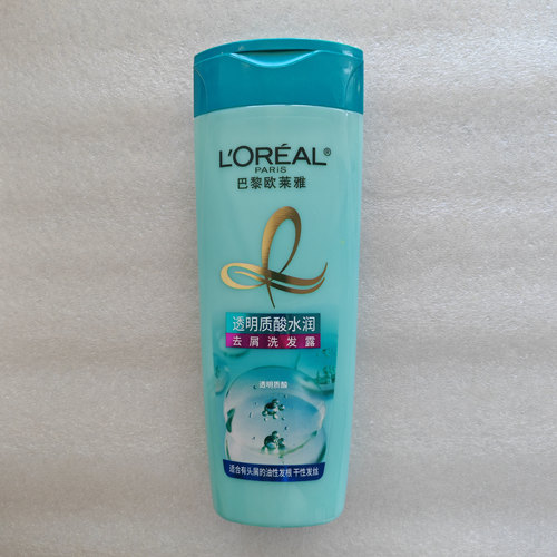 欧莱雅透明质酸水润去屑洗发露