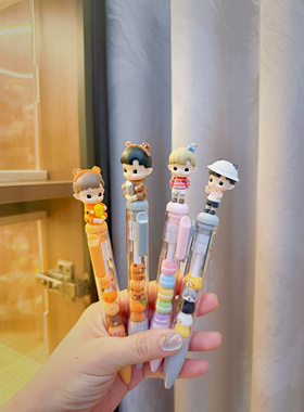 HACI哈茨宝宝 神经手工现货ins风高颜值cute少女心潮玩萌粒中性笔