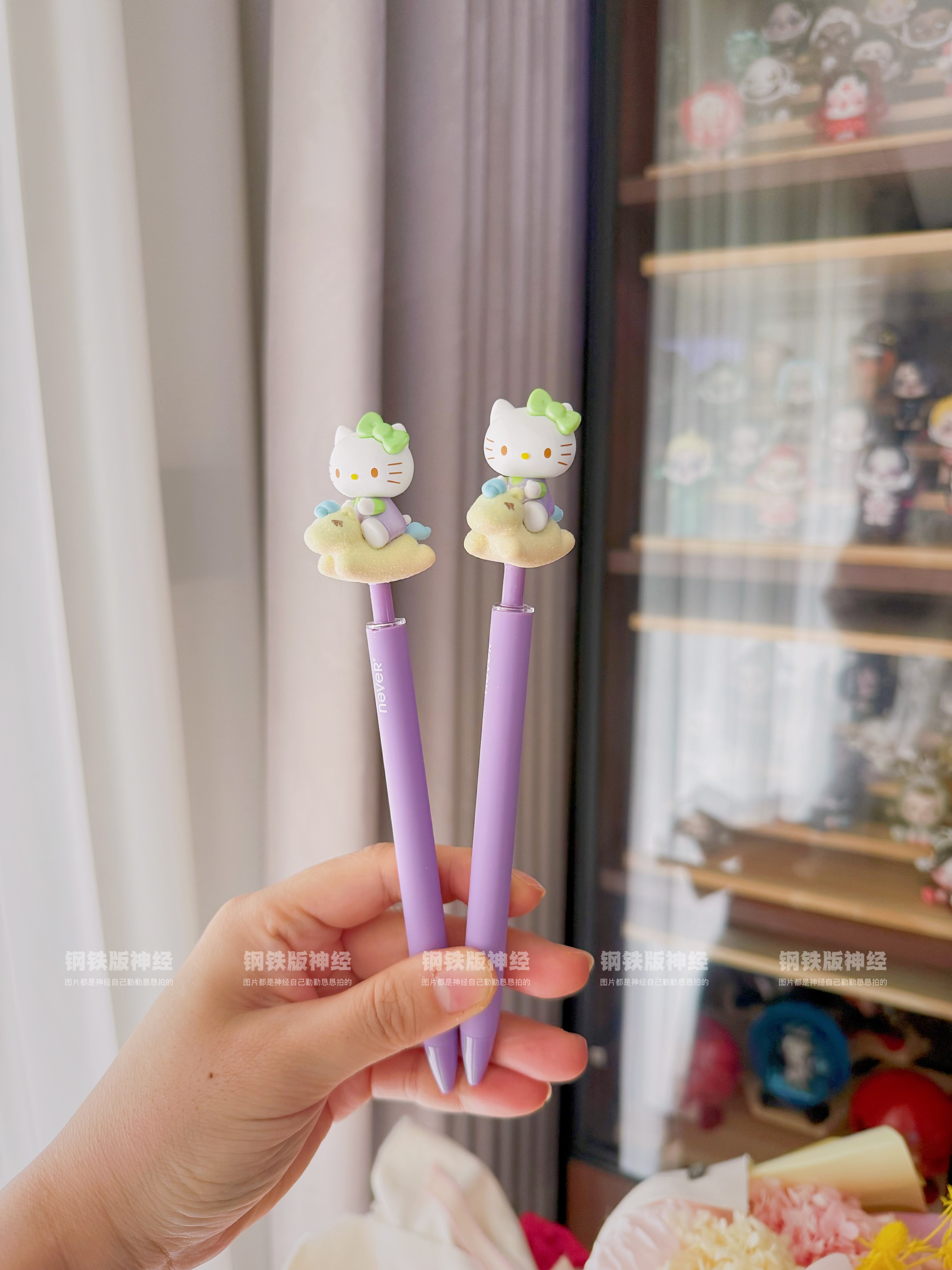 神经手作现货never气泡果园Kitty童心小马萌粒中性水笔少女心文具图片