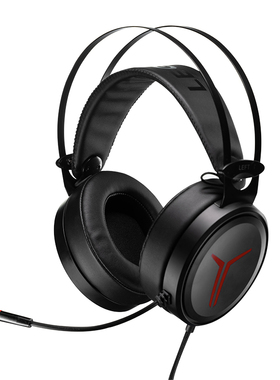Lenovo/联想 Y360拯救者头戴式耳机电竞游戏耳麦USB有线