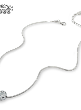 萌趣日韩钛钢毛衣链送女友长项链