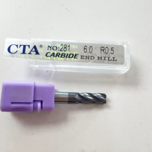 CTA钨钢高硬度圆鼻铣刀
