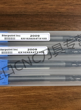 台湾元象铣刀SAP铣刀2009 6*16*6*4T*100Starpoint Inc4刃2025-12