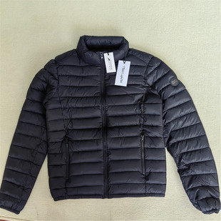 欧单高端高品质 男款修身款 防水面料 排骨纹 简单款棉衣棉服新品