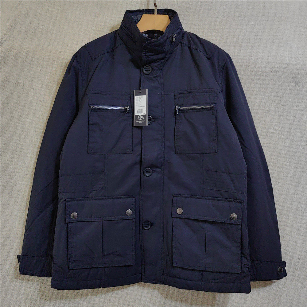 法系轻奢 男款立领M65版型 多袋款保暖棉衣棉服 特价清货