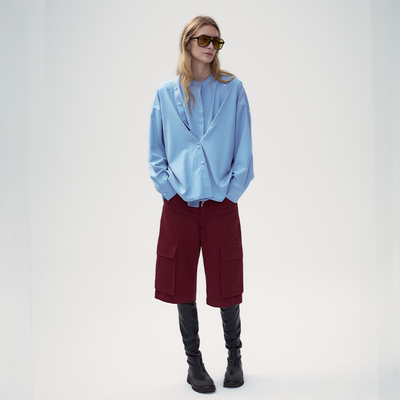 FRONTROWSHOP JORTS工装六分裤