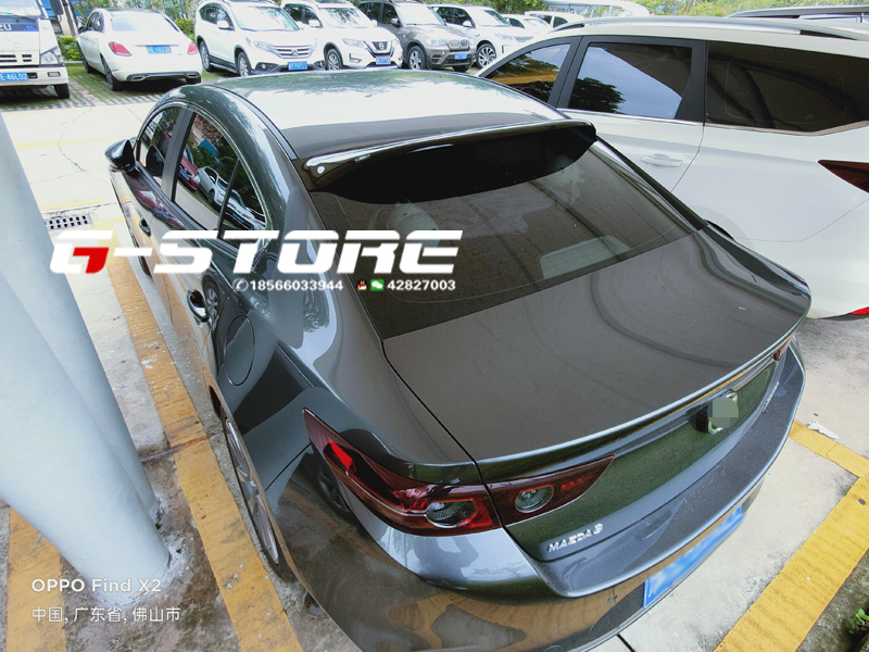 20款次世代昂克赛拉后遮阳扰流板