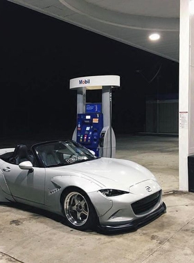 马自达MX5 ND改装Rocket Bunn宽体包围RF宽体轮眉小包围尾翼前唇