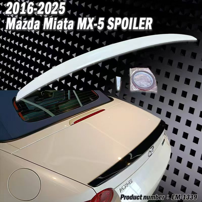 台产:适用16-25款马自达ND MX-5 mx5压尾翼speed 原厂款 鸭翼定风
