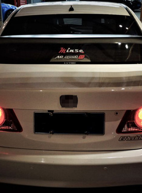 8代9代思域FA1 FD2碳纤维尾翼思铭改JS款GT碳纤定风翼高翼小包围