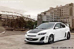 马自达3宽体大包围前杠后包叶子板装 经典 饰轮眉侧裙下巴 12款