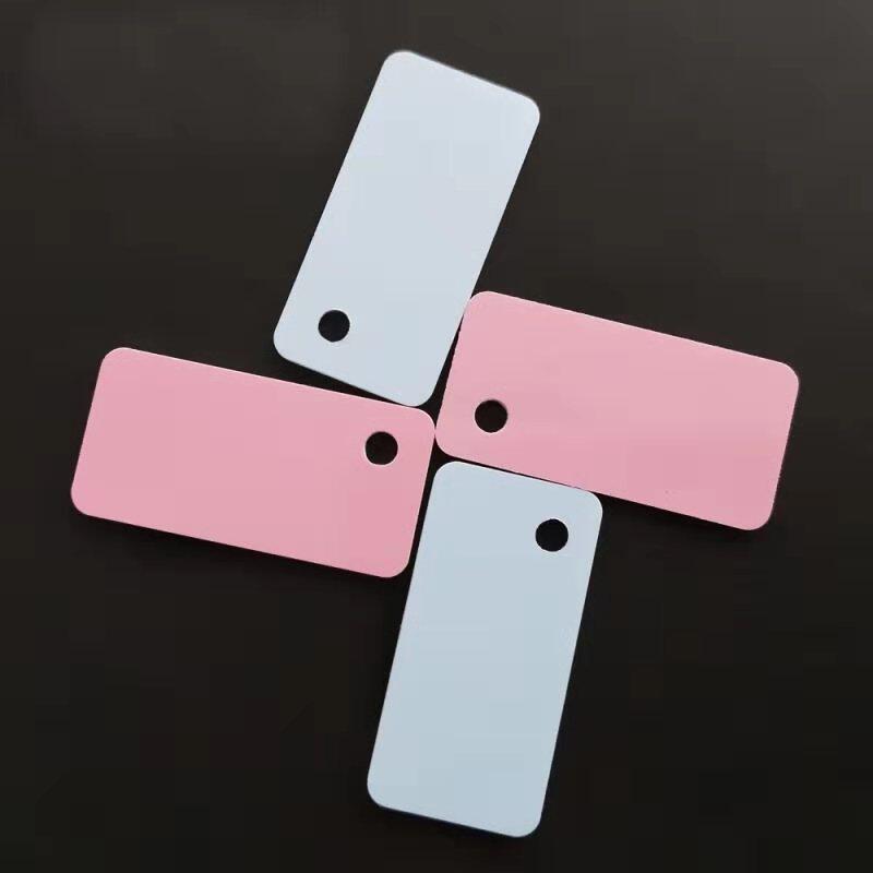RFID珠宝电子标签15*30mm UHF RFID TAG PVC/PET915MHz带孔EPC U8图片