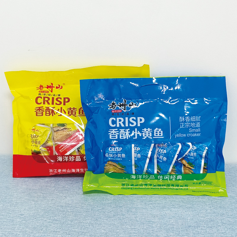 老州山香酥小黄鱼黄花鱼干即食小鱼仔舟山特产休闲海味零食袋装