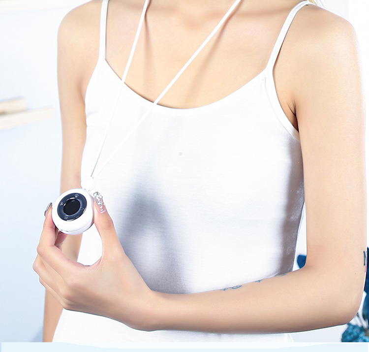 充电式吊坠挂脖颈椎仪按摩器热敷