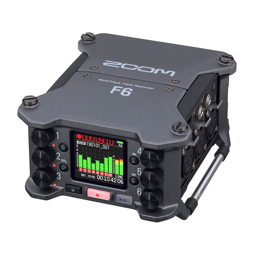 ZOOM F3 F6 多轨现场录音机 影视录音AutoMix话放音频接口声卡