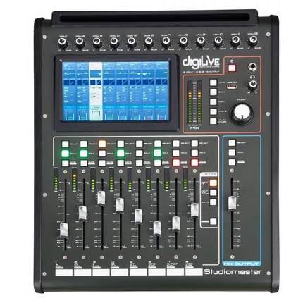 英国录音大师Studiomaster Digilive 16数字调音台RS/P-600机架式
