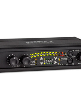 sounddevices USBpre2 专业声卡音频接口测试声卡