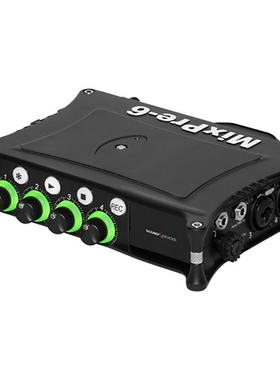 SoundDevices MixPre6II mixpre3ii 10ii 音频接口录音机影视录音