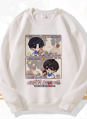 某某盛夏木苏里盛望江添衣服二次元动漫周边纯棉男卫衣cos服痛衣