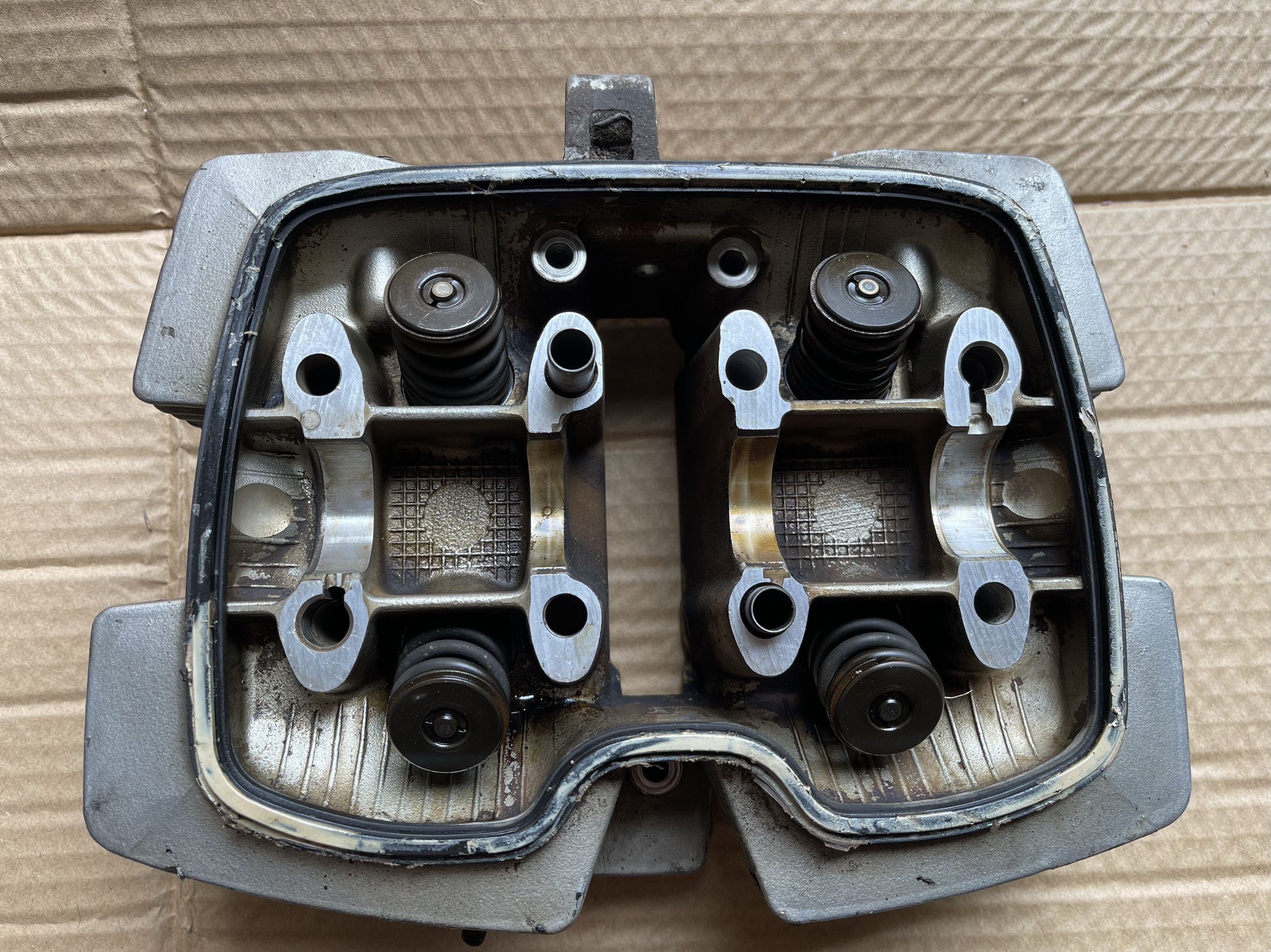 本田cb125t本田王125原装缸头总成