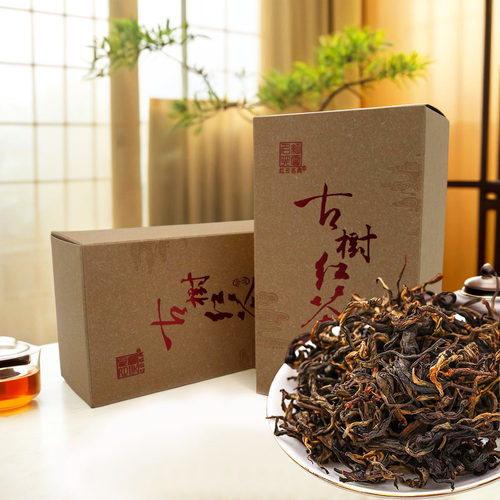 古树晒红滇红茶功夫红茶口粮茶叶