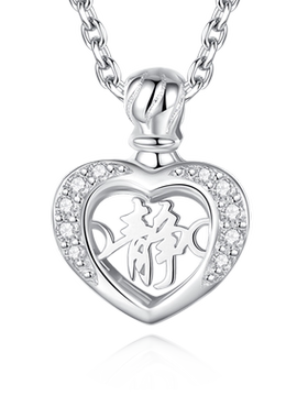 纯银项链碧宏定制刻字女