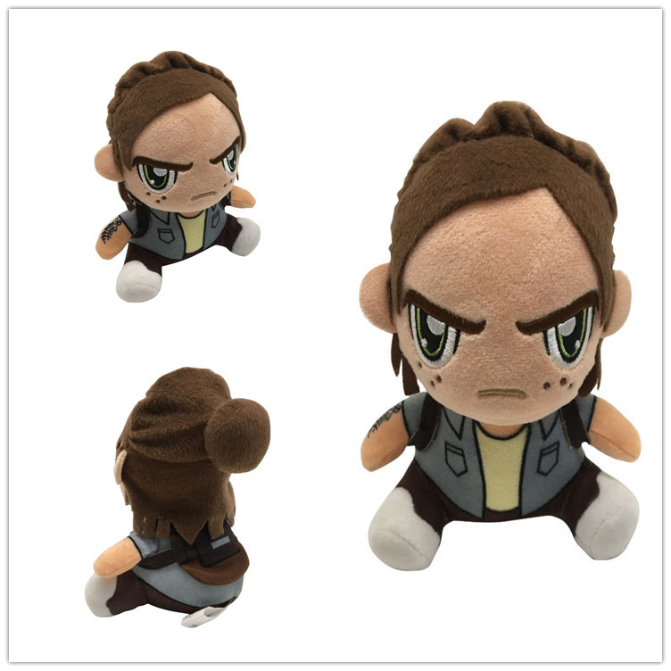 跨境新品The Last of Us 2 Ellie毛绒玩偶后生还者艾莉公仔玩具