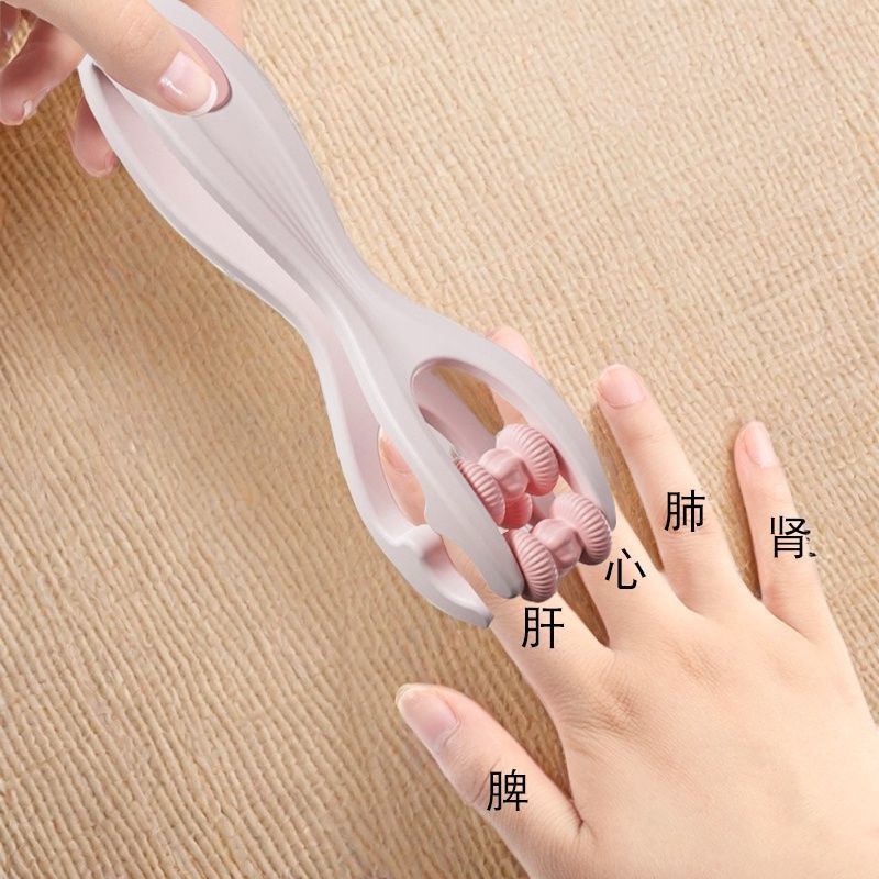 日用手指按摩器手关节按摩滚轮手部按摩仪鼠标手按摩夹手指训练器