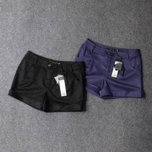 立体腰头 140斤 好做工低腰修身 显高 防走光显瘦斜纹短裤 7186